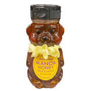 Hawaiian Manoa Pele's Gold 100% Raw Honey Macadamia Nut Hawaiian Honey 8oz