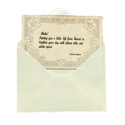 Custom Engraved Hawaii Wood Postcard