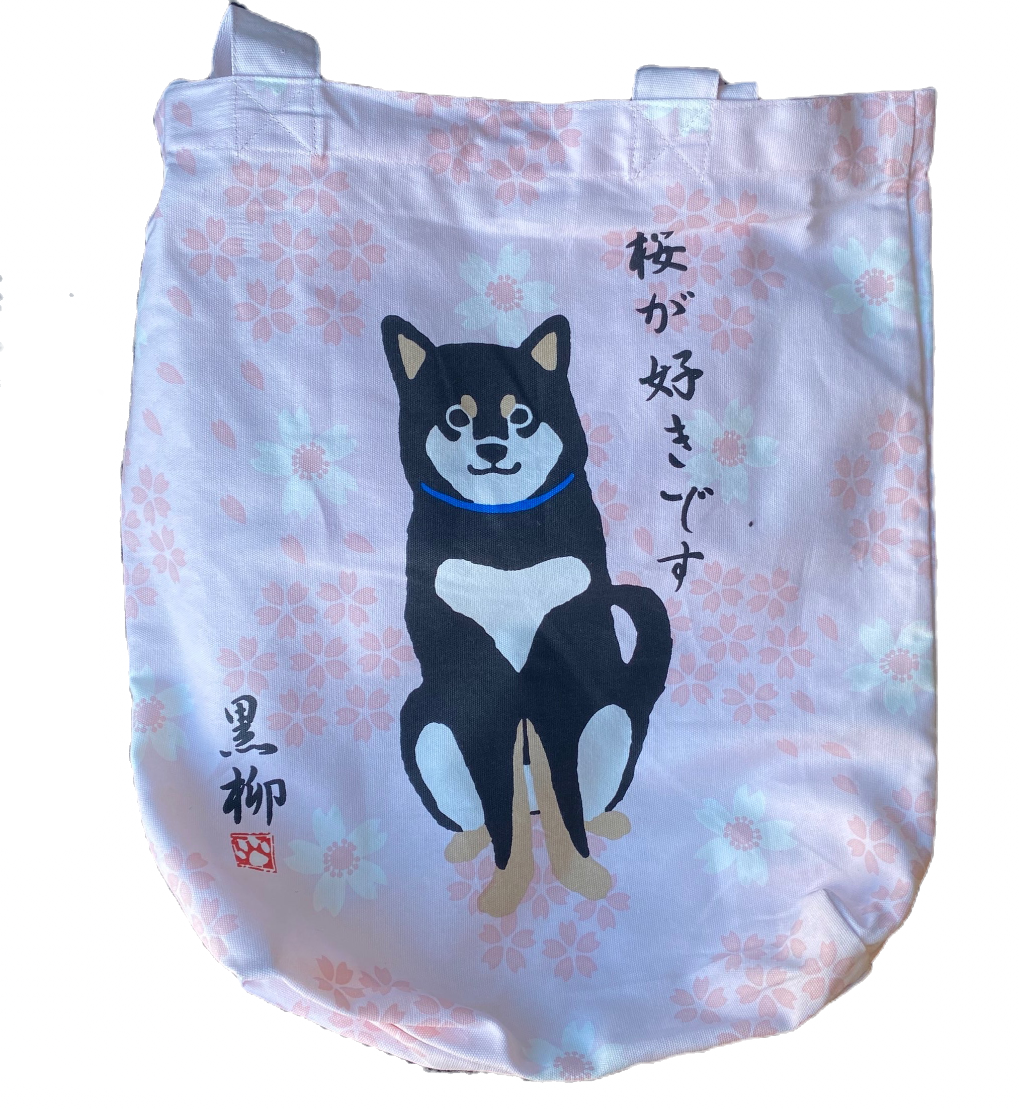🌸 Shiba Inu Sakura Tote Bag 🌸🐕