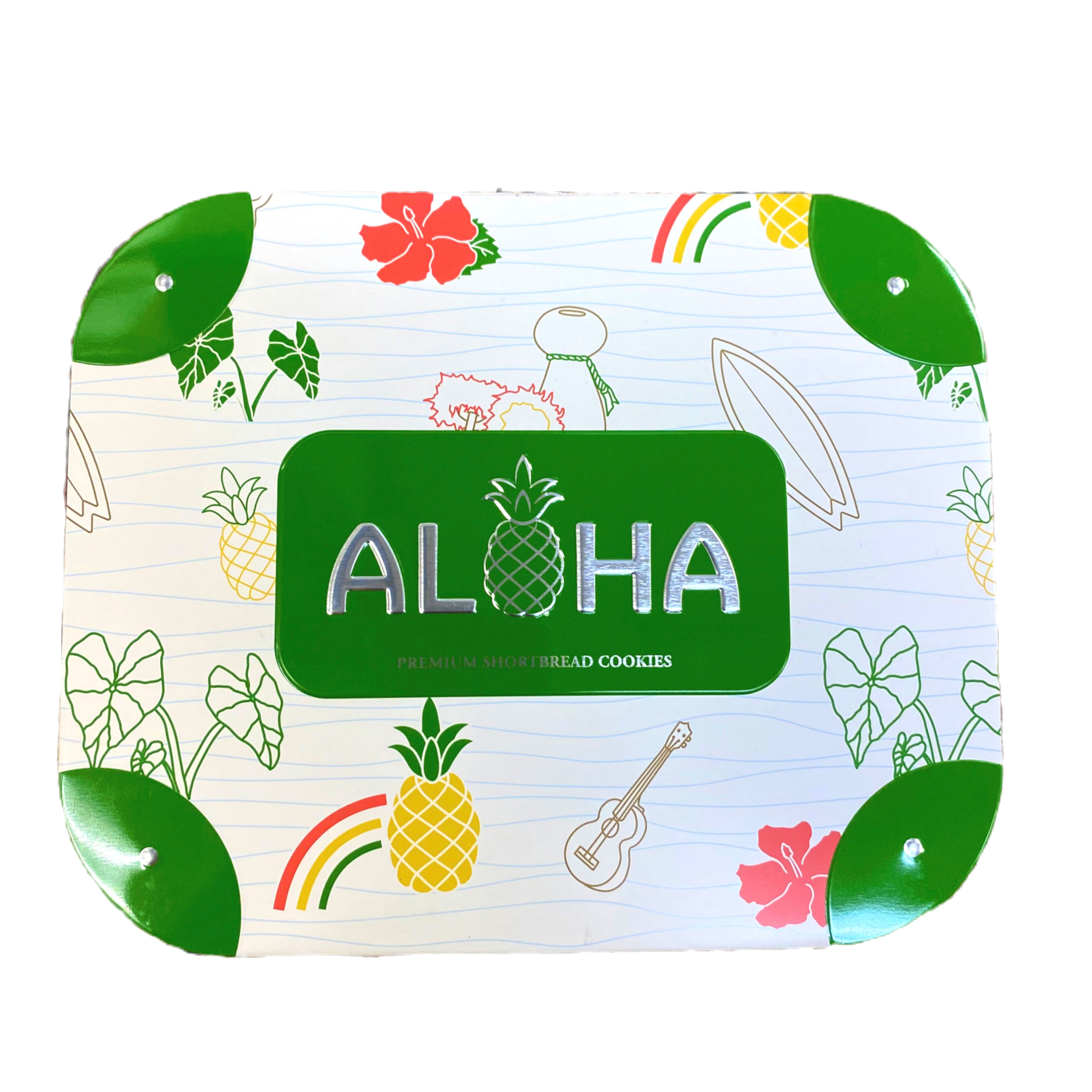 Honolulu Cookie Aloha Suitcase Tin (18 pc)