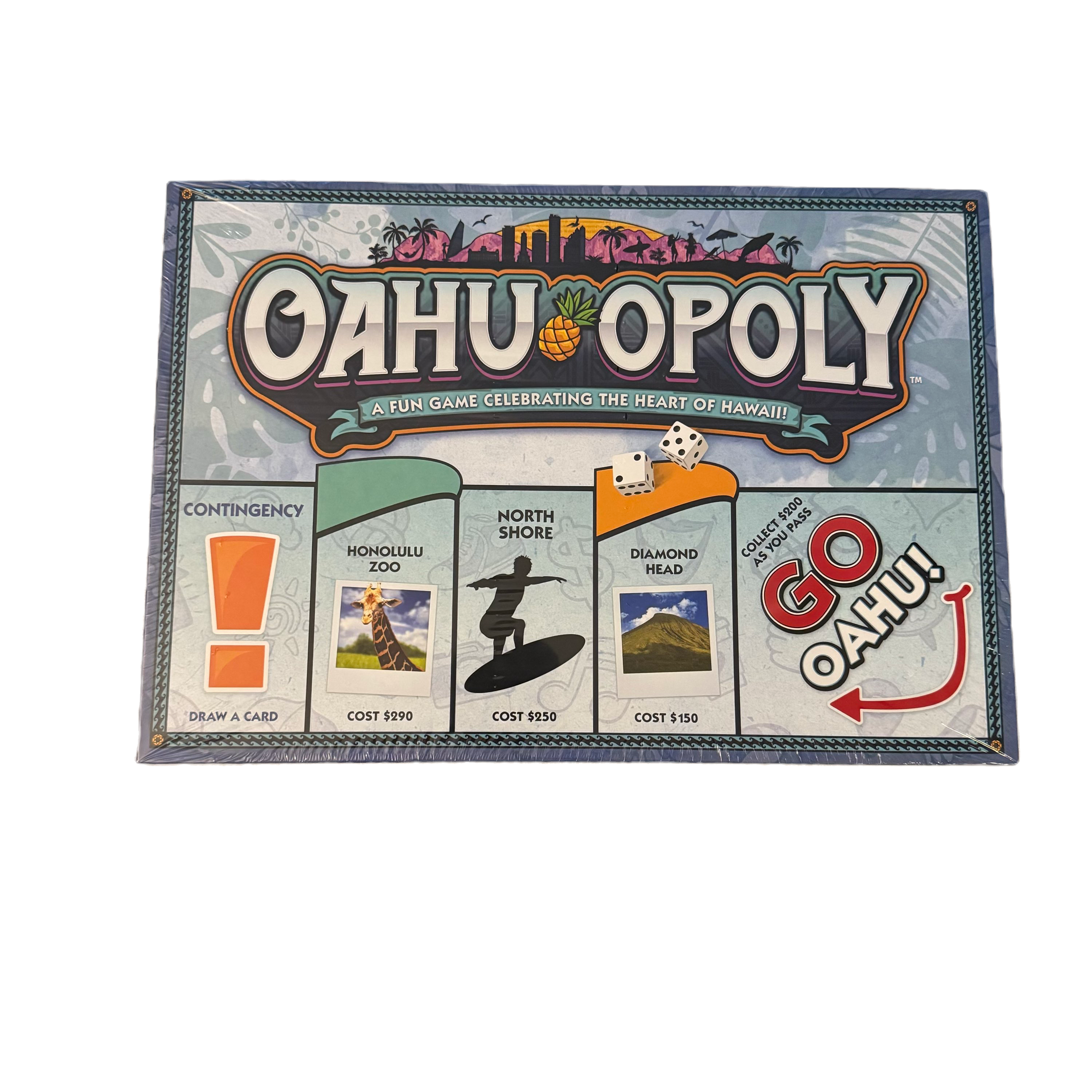 Oahu-opoly Boardgame, a Monopoly Game