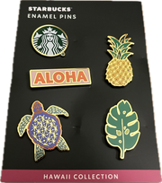 Starbucks Hawaii Collection Pins