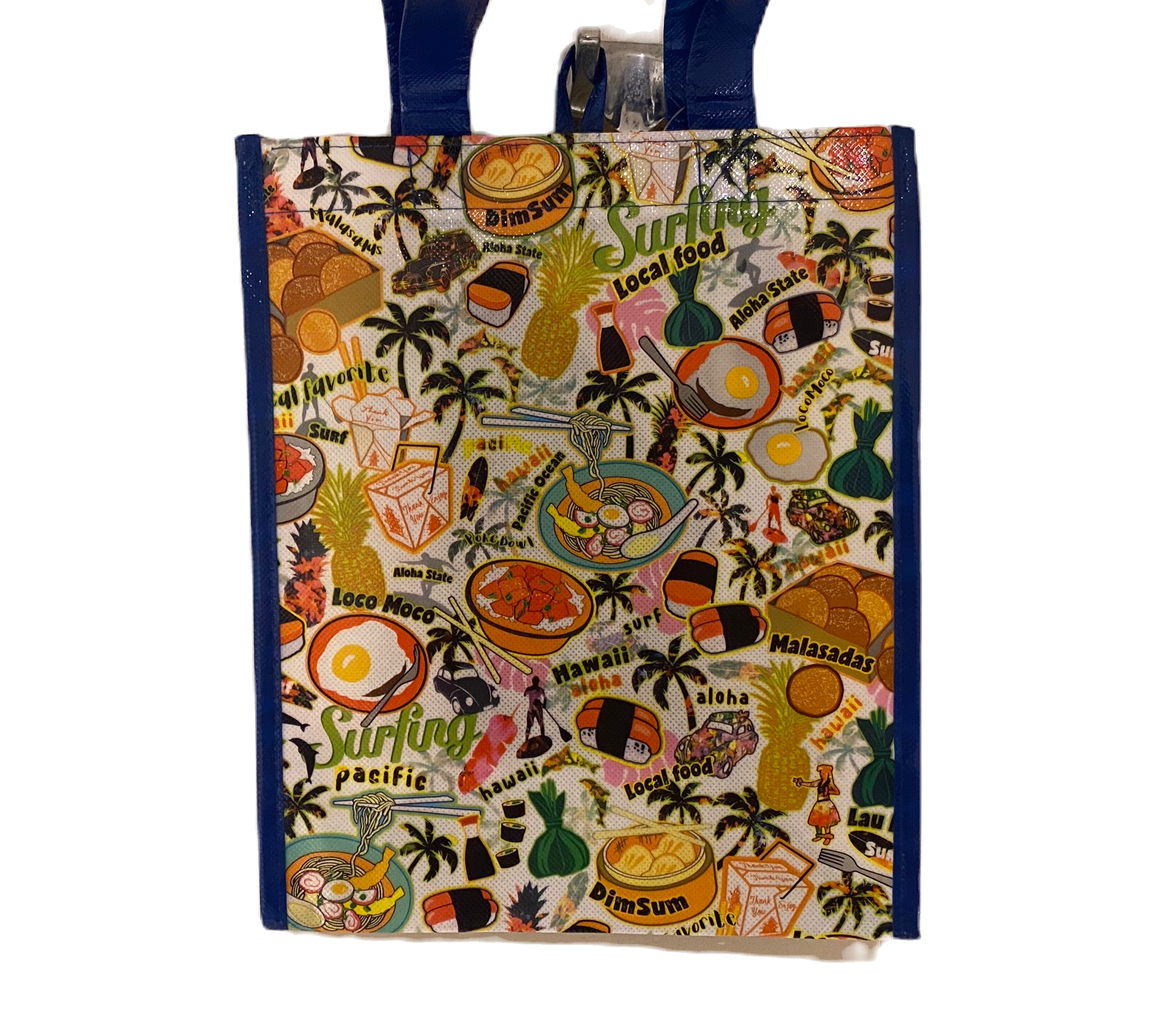 Local Snacks Hawaiian Tote Bag