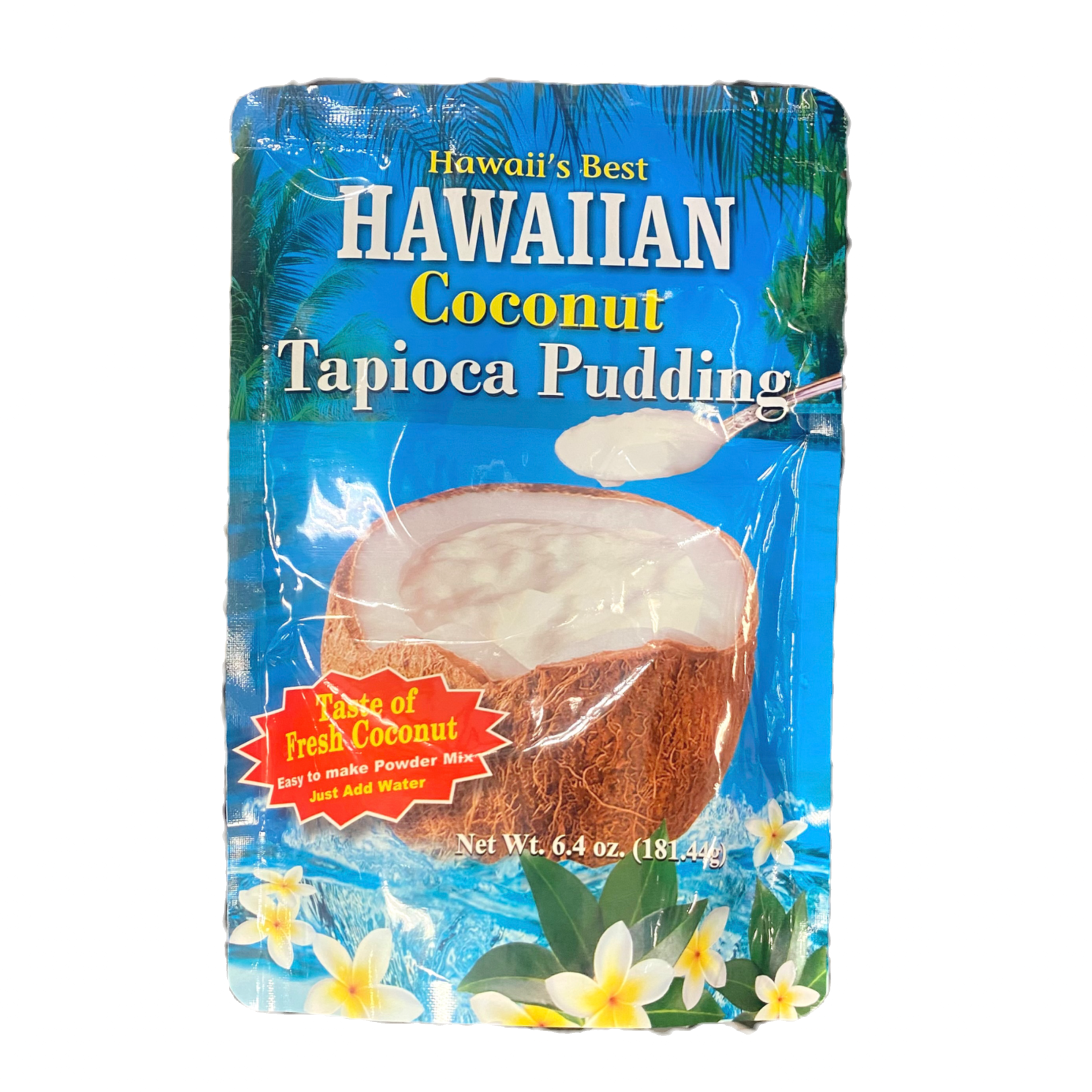 Hawaiian Coconut Tapioca Pudding Mix, Hawaii’s Best
