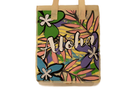 Insulated Aloha Hawaiian Tote Bag