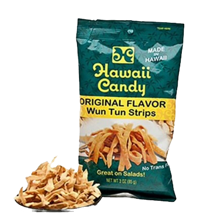 Hawaii Candy ORIGINAL FLAVOR Wun Tun Strips