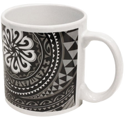 Tribal Fish Hooks 20oz Coffee Mug