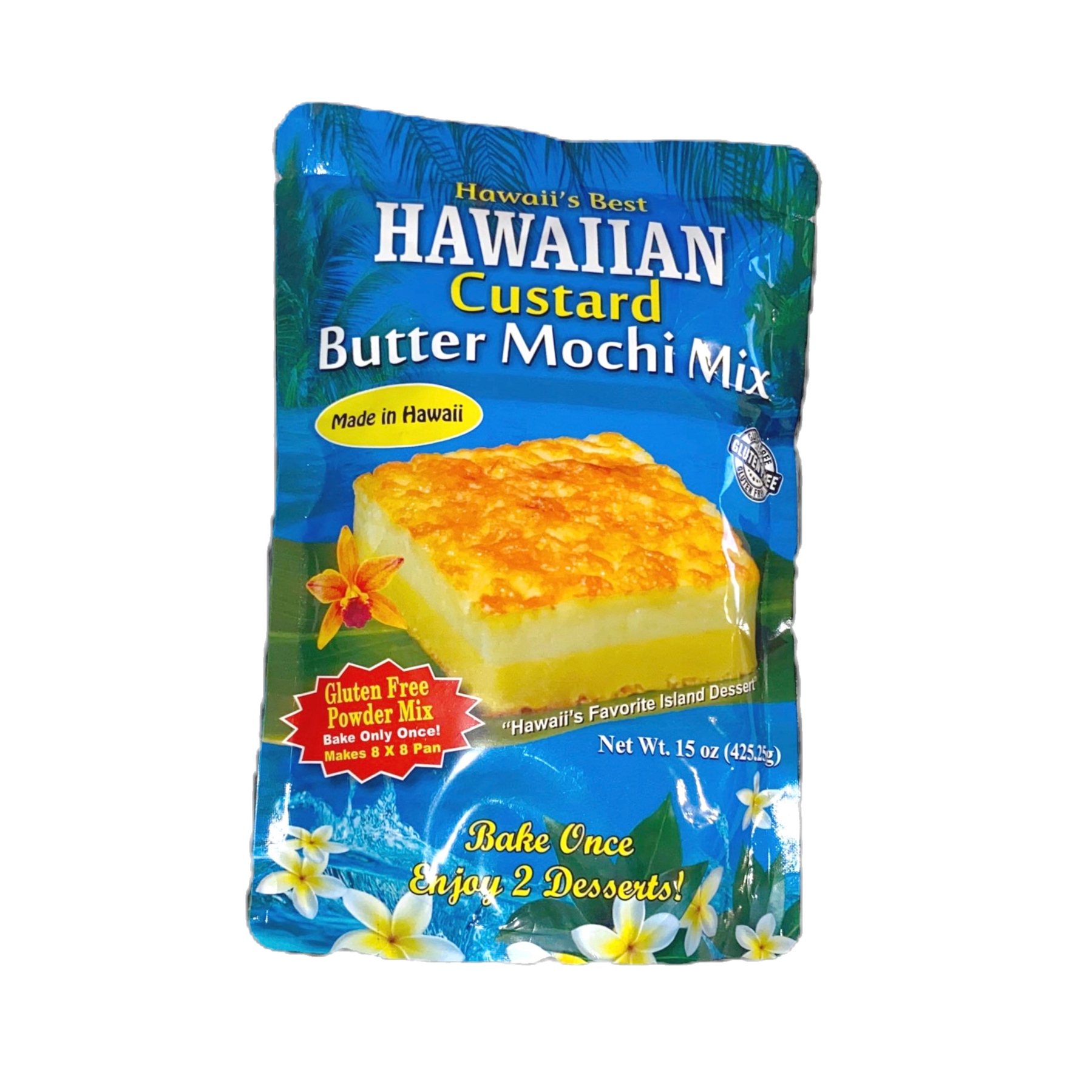 Hawaii’s Best Custard Butter Mochi Mix