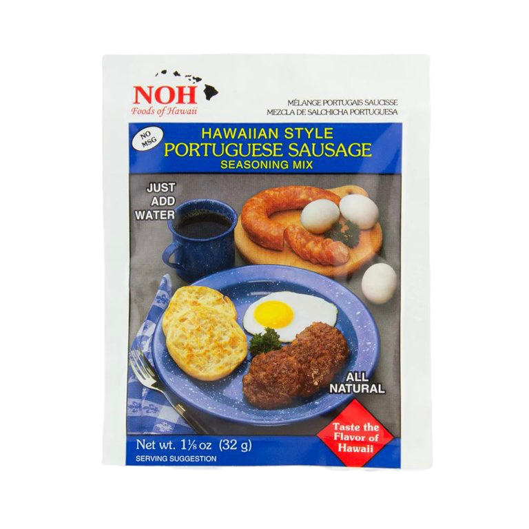 NOH Foods of Hawaii, Hawaiian Portuguese Sausage Seasoning Mix