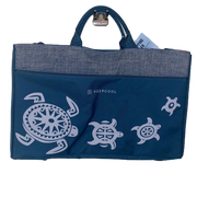 Swimming Turtle Extra Large Shopping Cooler Tote Bag