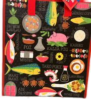 Ahi Tuna Insulated Hawaiian Tote Bag