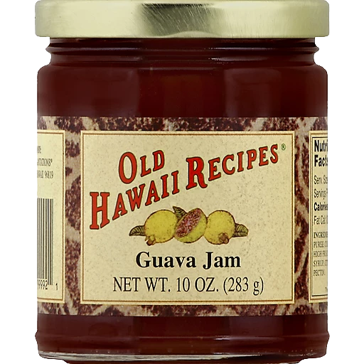Old Hawaii Recipes Guava Jam 10oz.