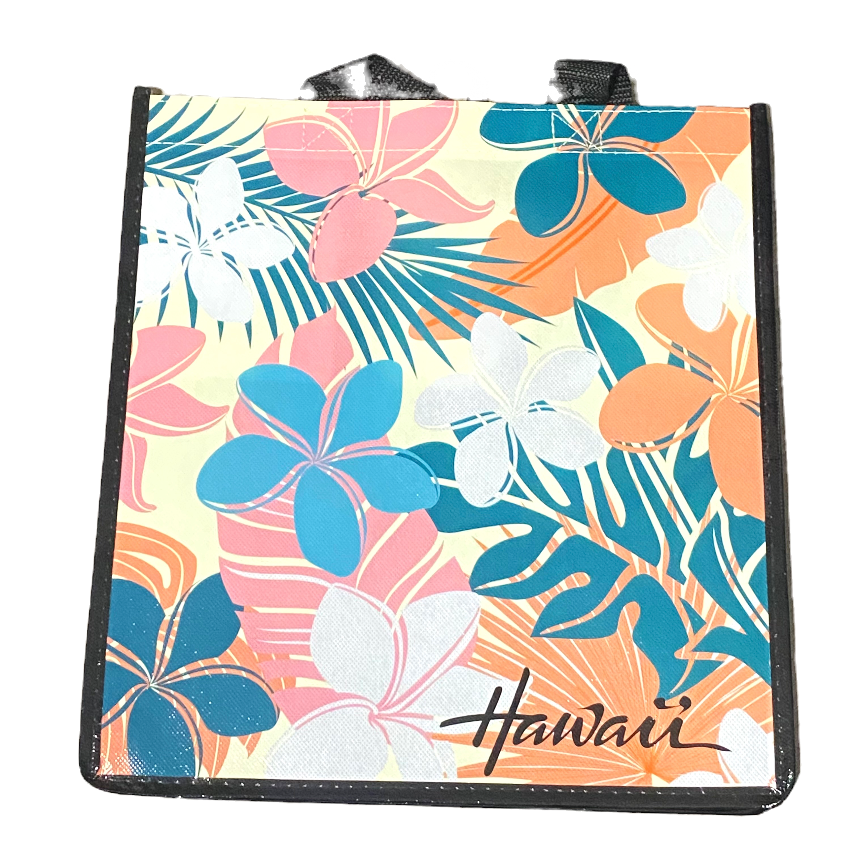Hawaiian Colorful Flowers Tote Bag