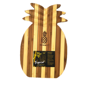 Bamboo Pineapple Cutting/Serving Board, w/Pineapple Stamp