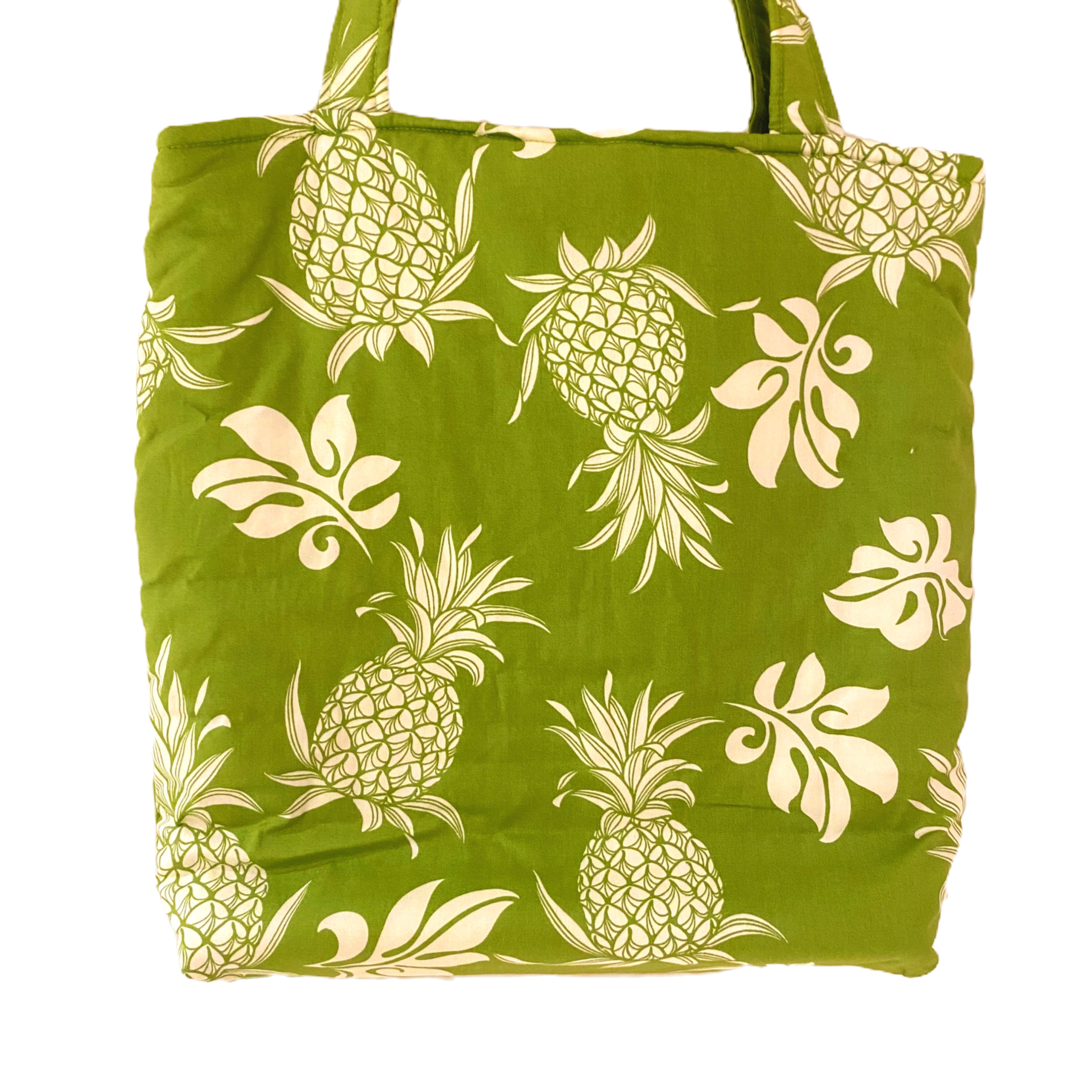 Pineapple Green Hand-Made Island Essence Tote