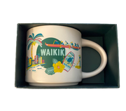 Starbucks Hawaii Collection Waikiki Life Ceramic Mug