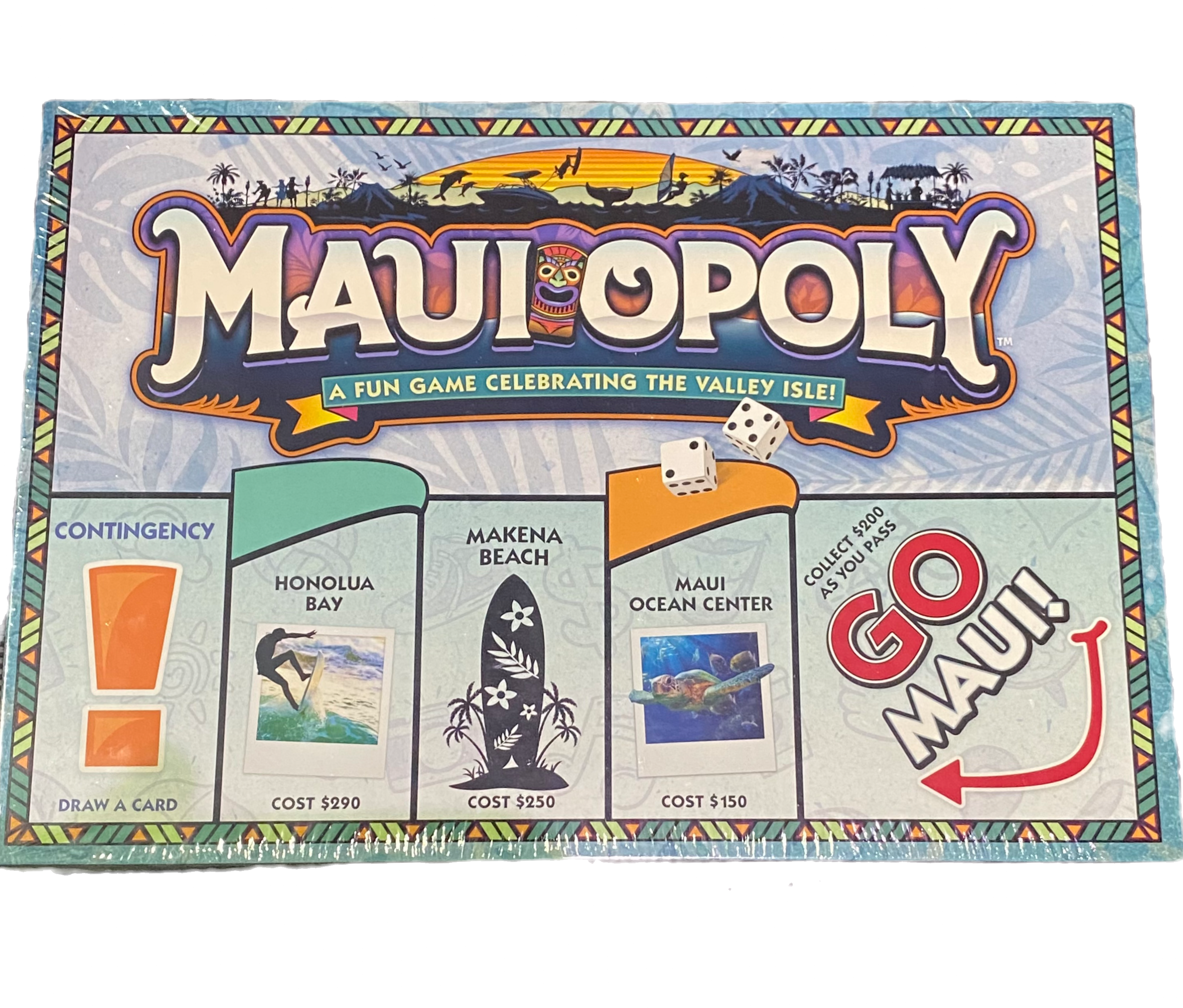 Maui-opoly Boardgame, a Monopoly Game