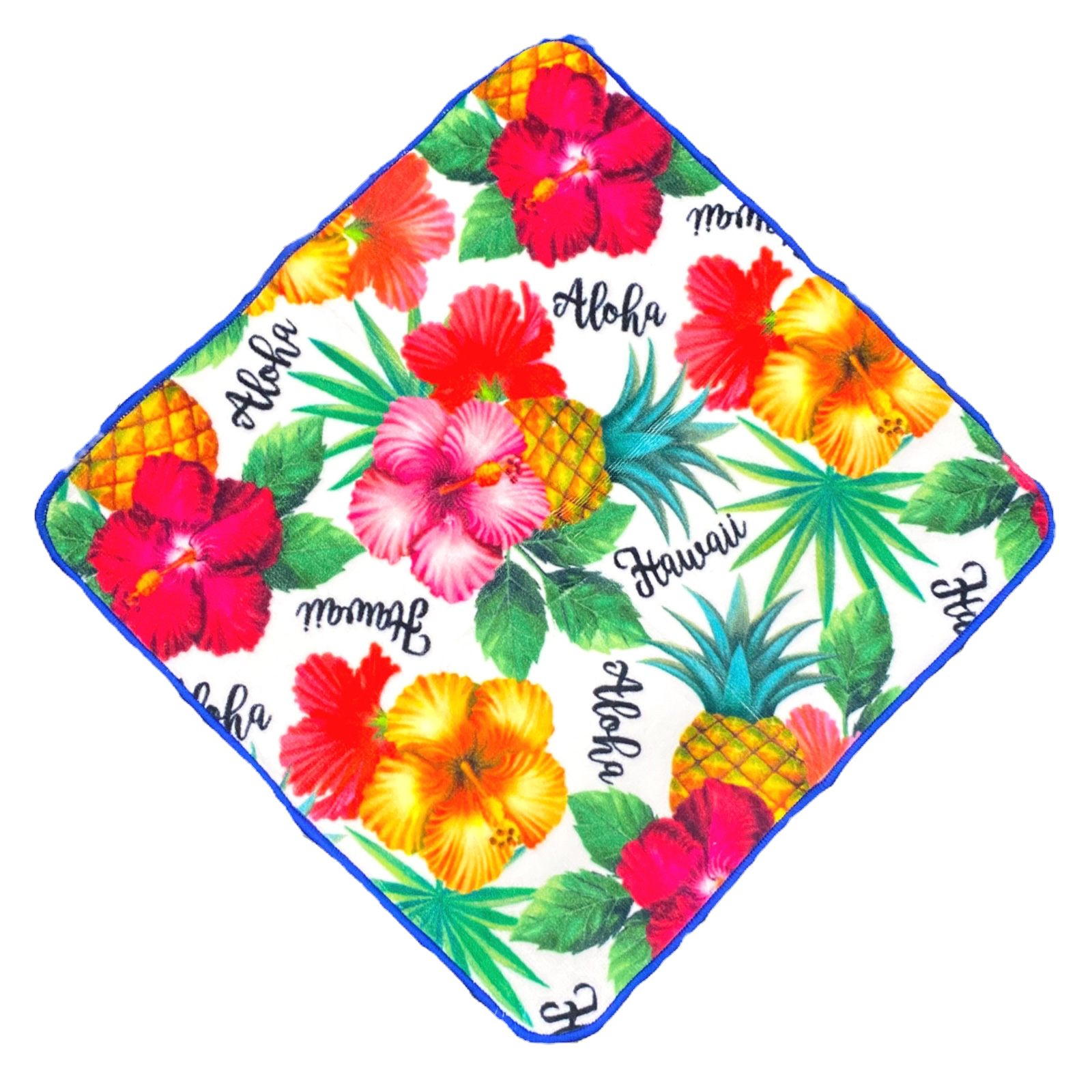Hibiscus Aloha Hawaiian Hand 100% Microfiber Towel