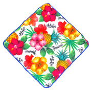 Hibiscus Aloha Hawaiian Hand 100% Microfiber Towel