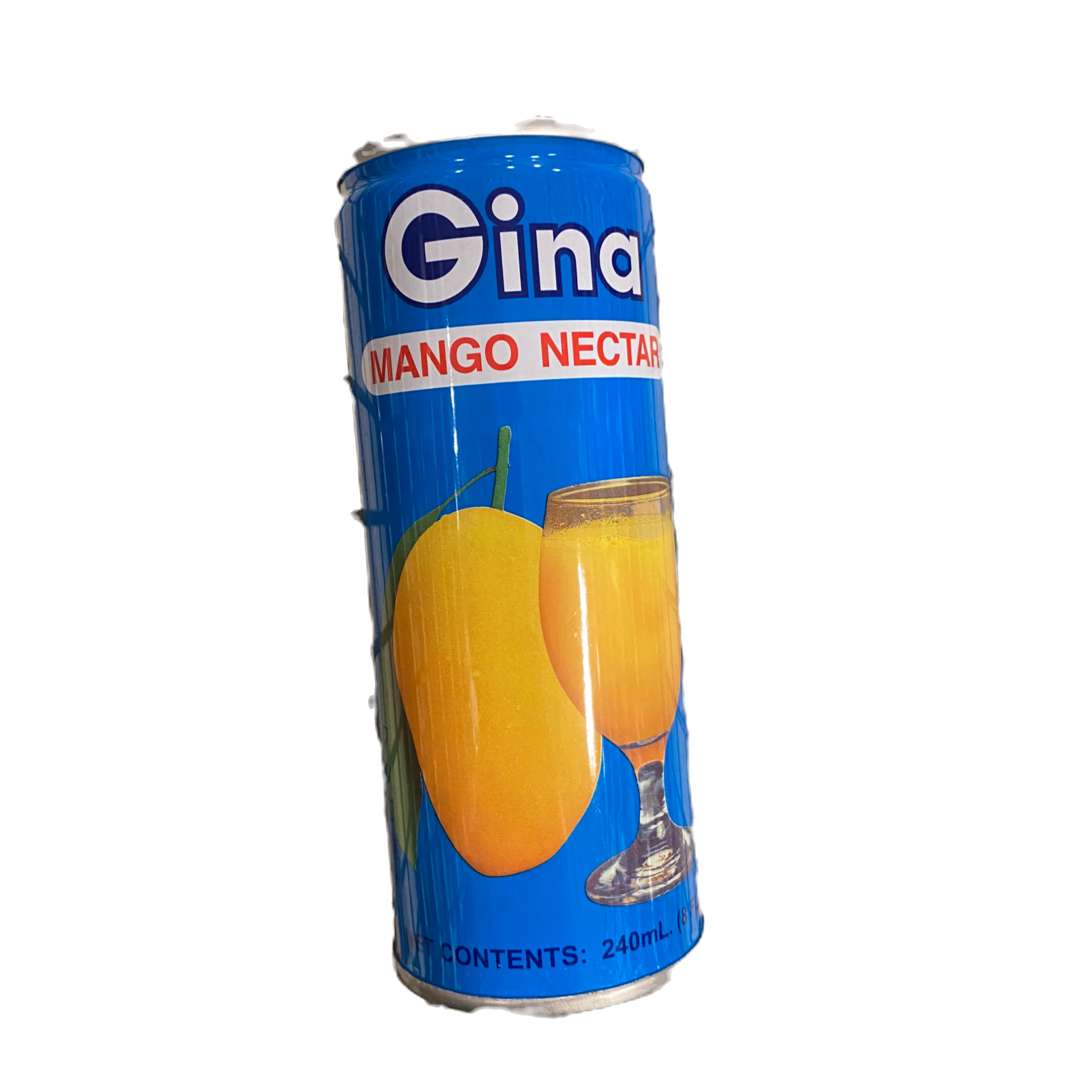 Gina Mango Nectar 8oz, from Philippines (3 cans)