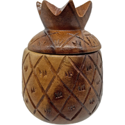 Hawaii Carved Pineapple Jar