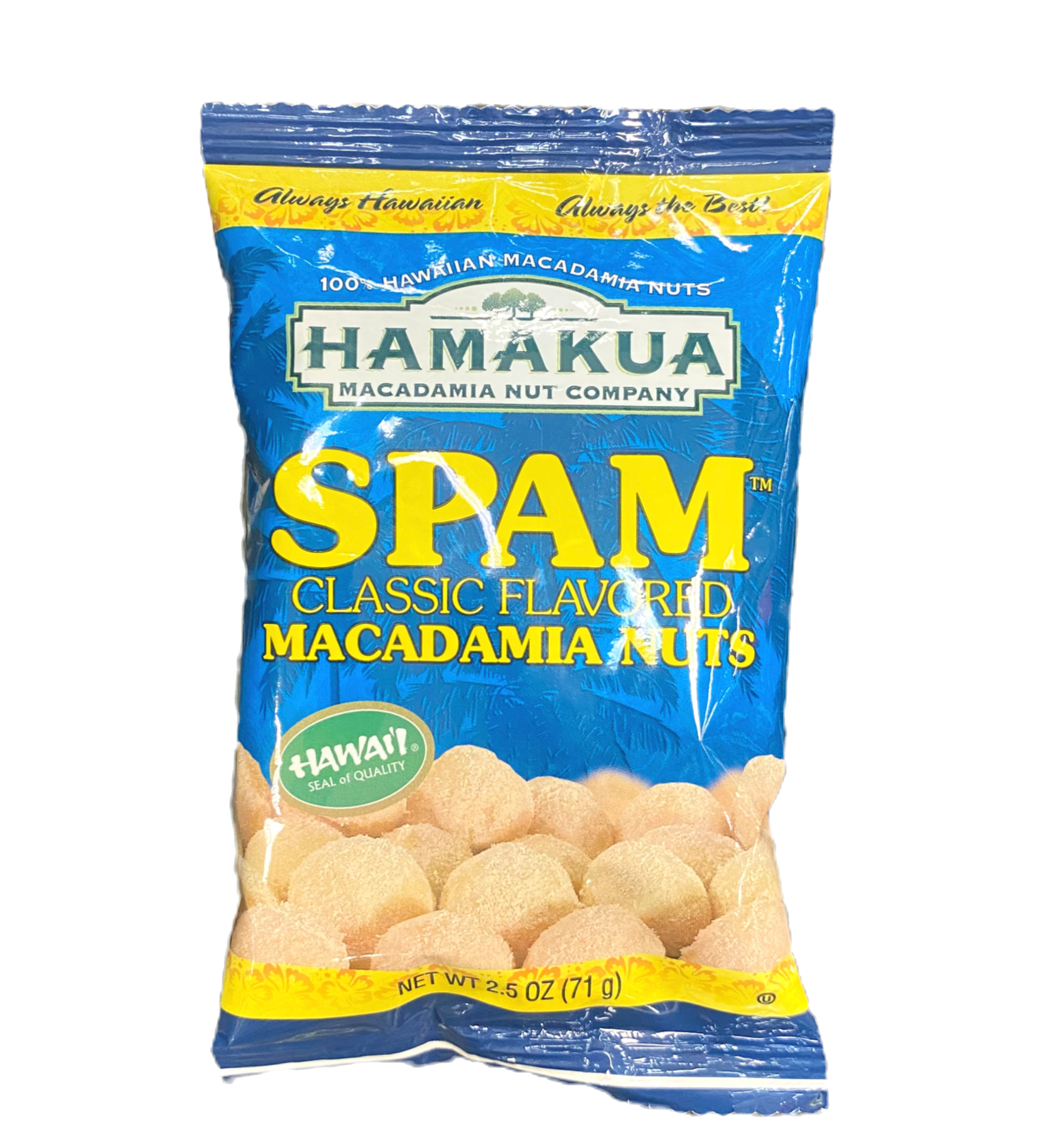 Spam Macadamia Nuts 2.5oz