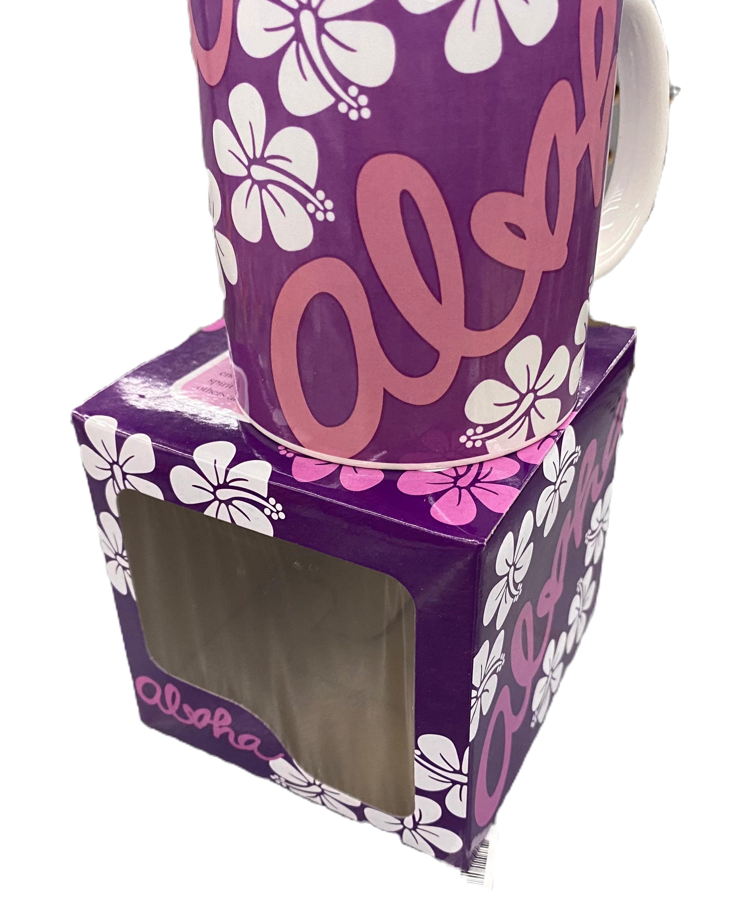 Purple Aloha Coffee Mug