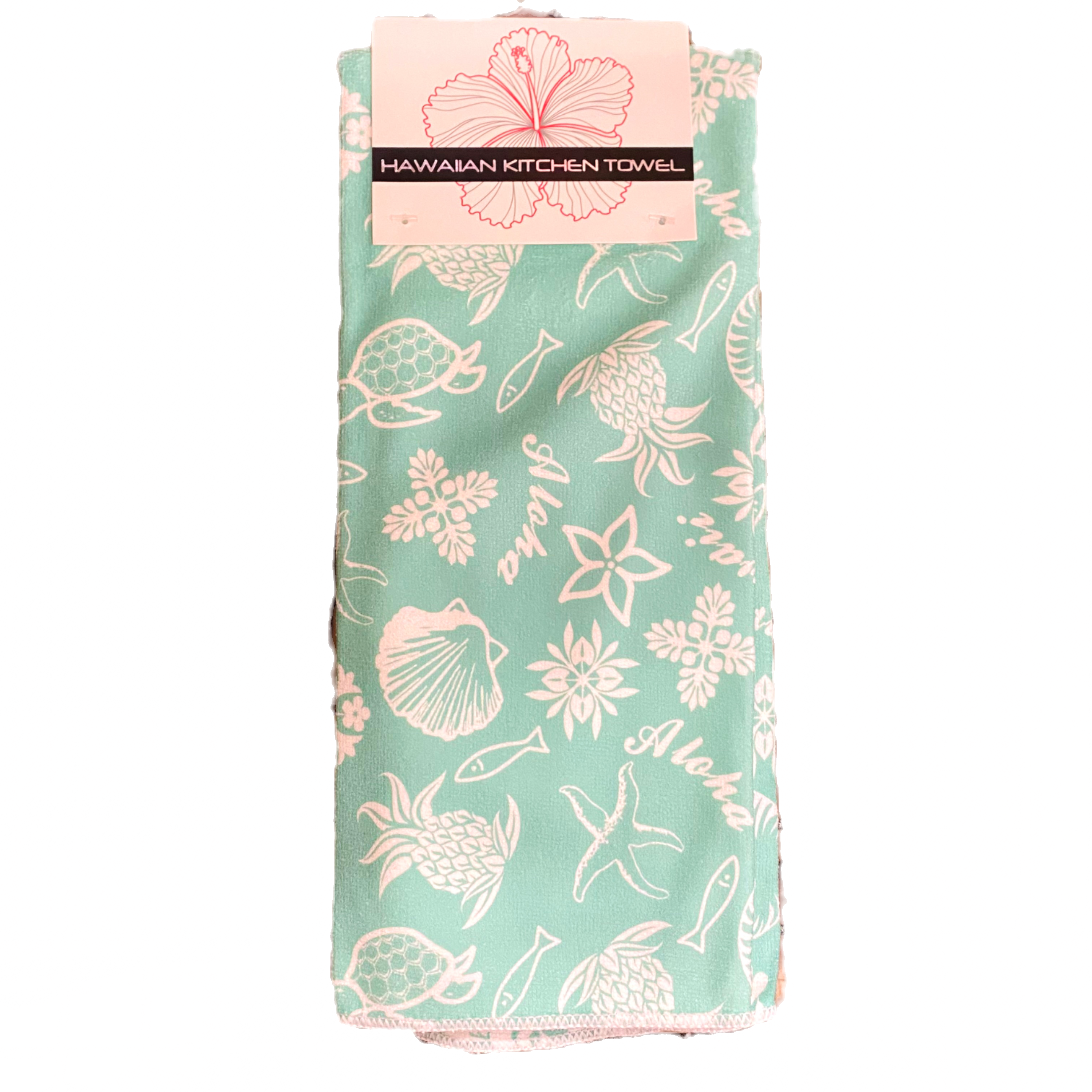 Aloha Hawaii Vibes Kitchen 100% Microfiber Towel