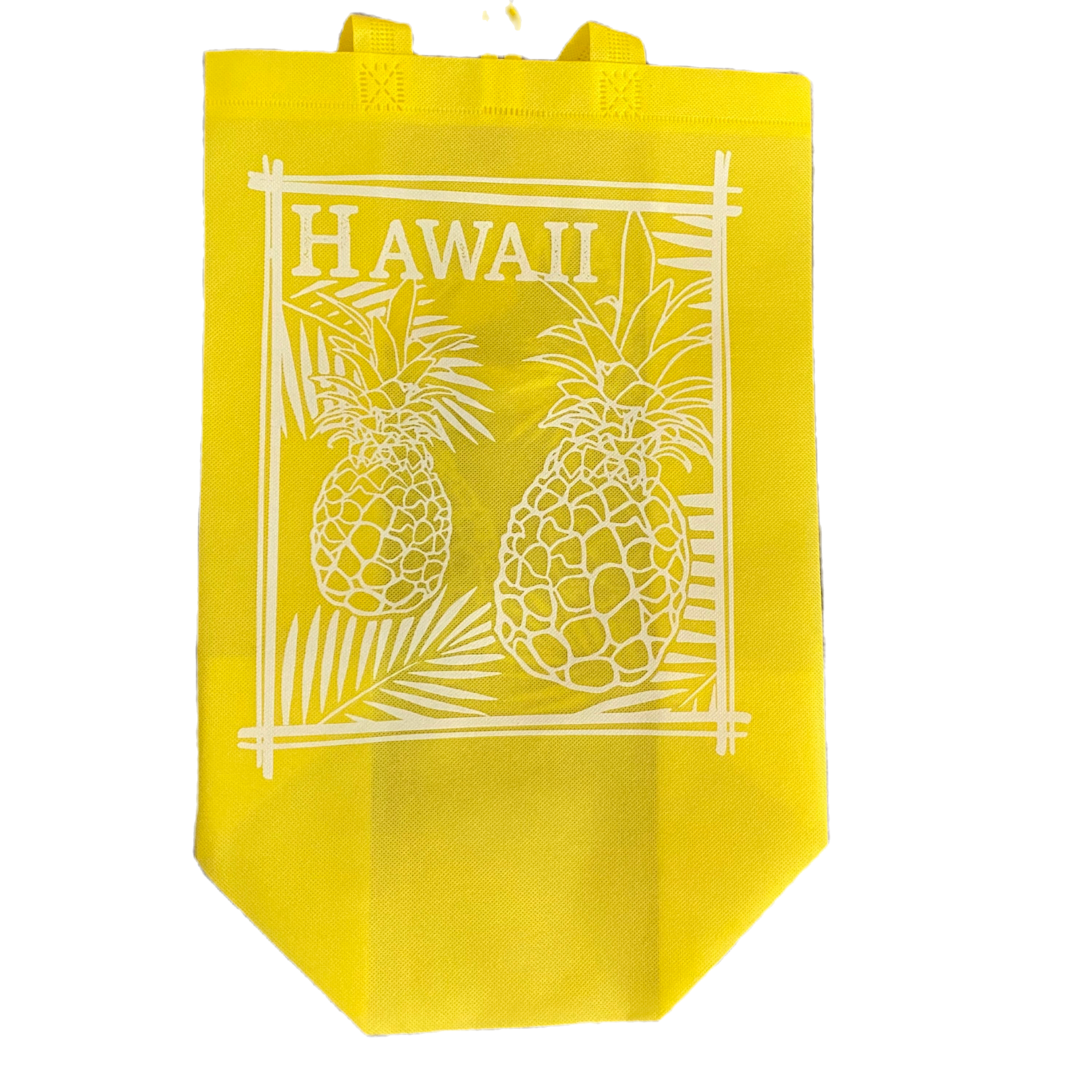 Yellow Pineapple Hawaii Tote Bag