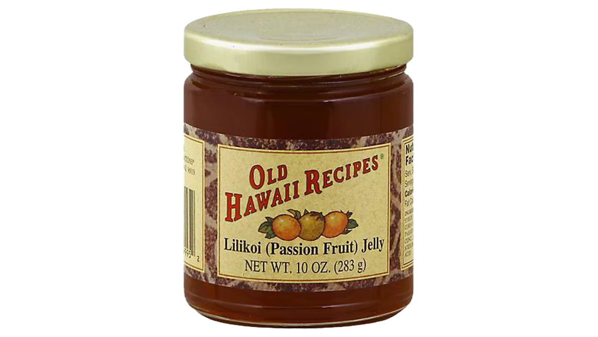 Old Hawaii Recipes Lilikoi (Passion Fruit) Jelly 10oz.