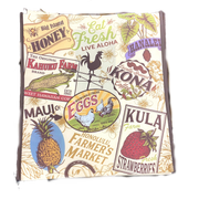 Hawaiian Farmers Market Tote Bag