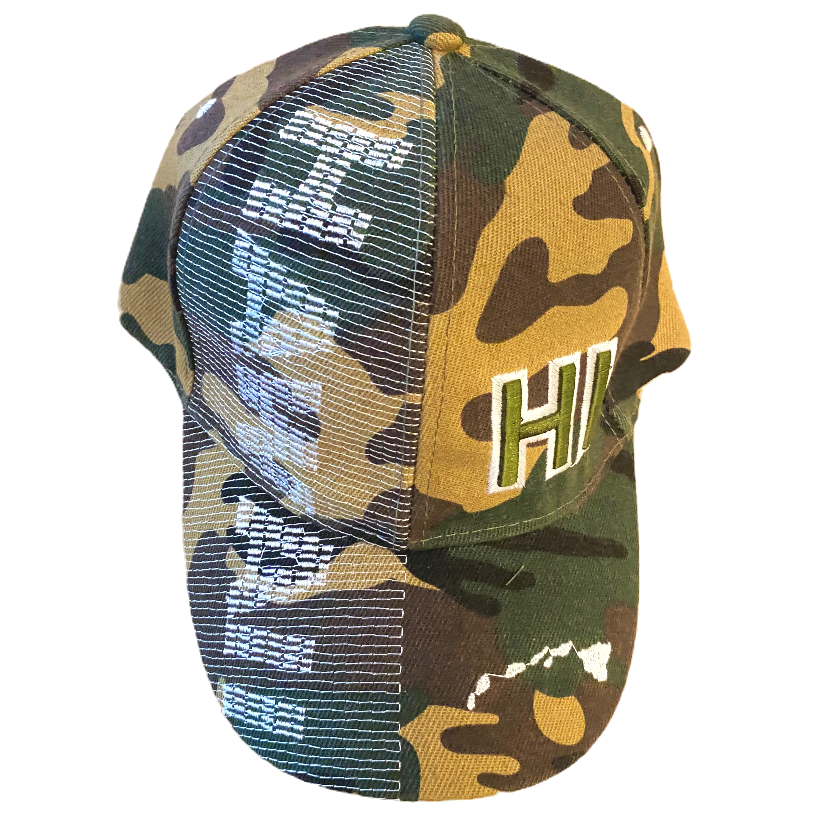 Hawaii HI Camo Hat