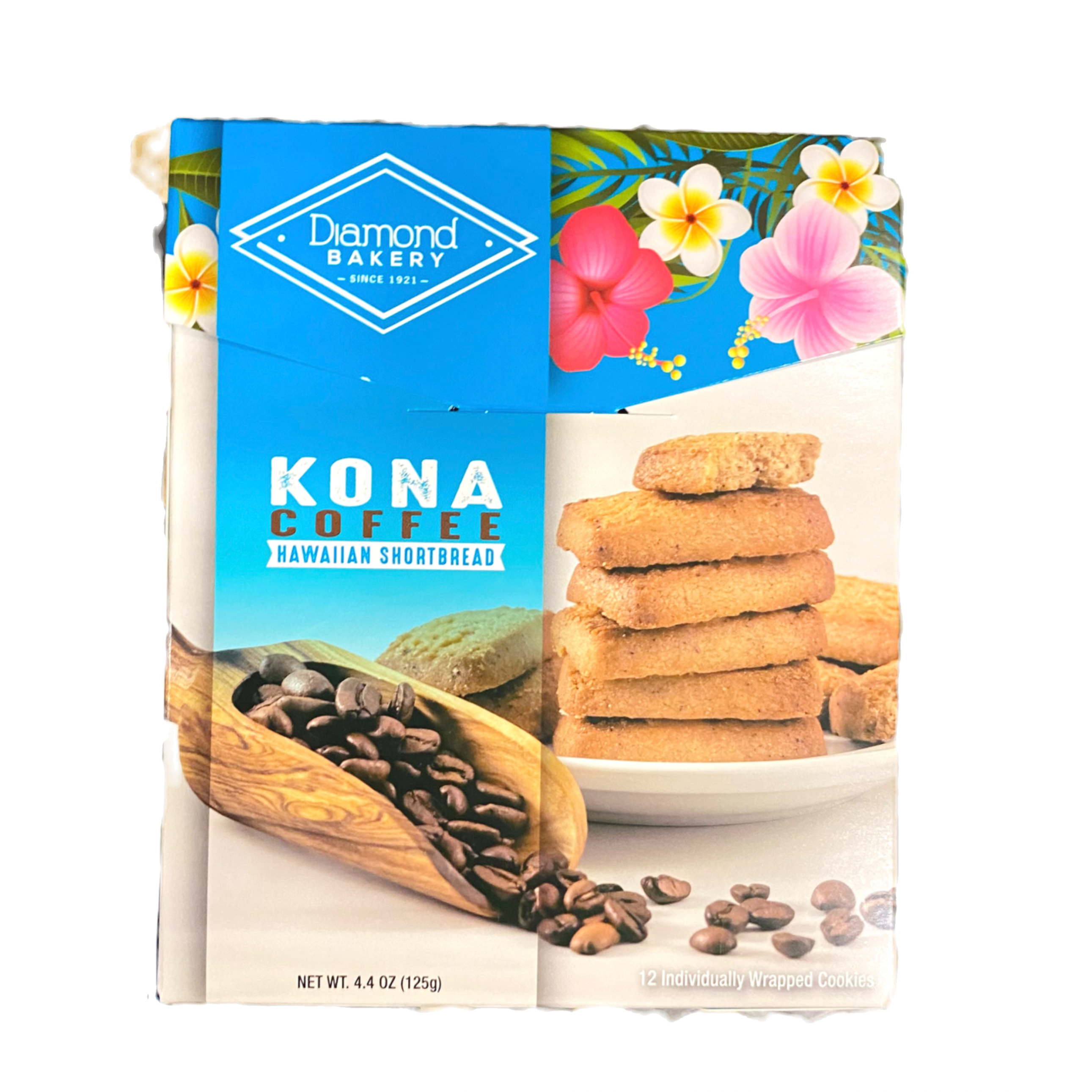 Diamond Bakery Hawaii Shortbread Kona Coffee 4.4oz
