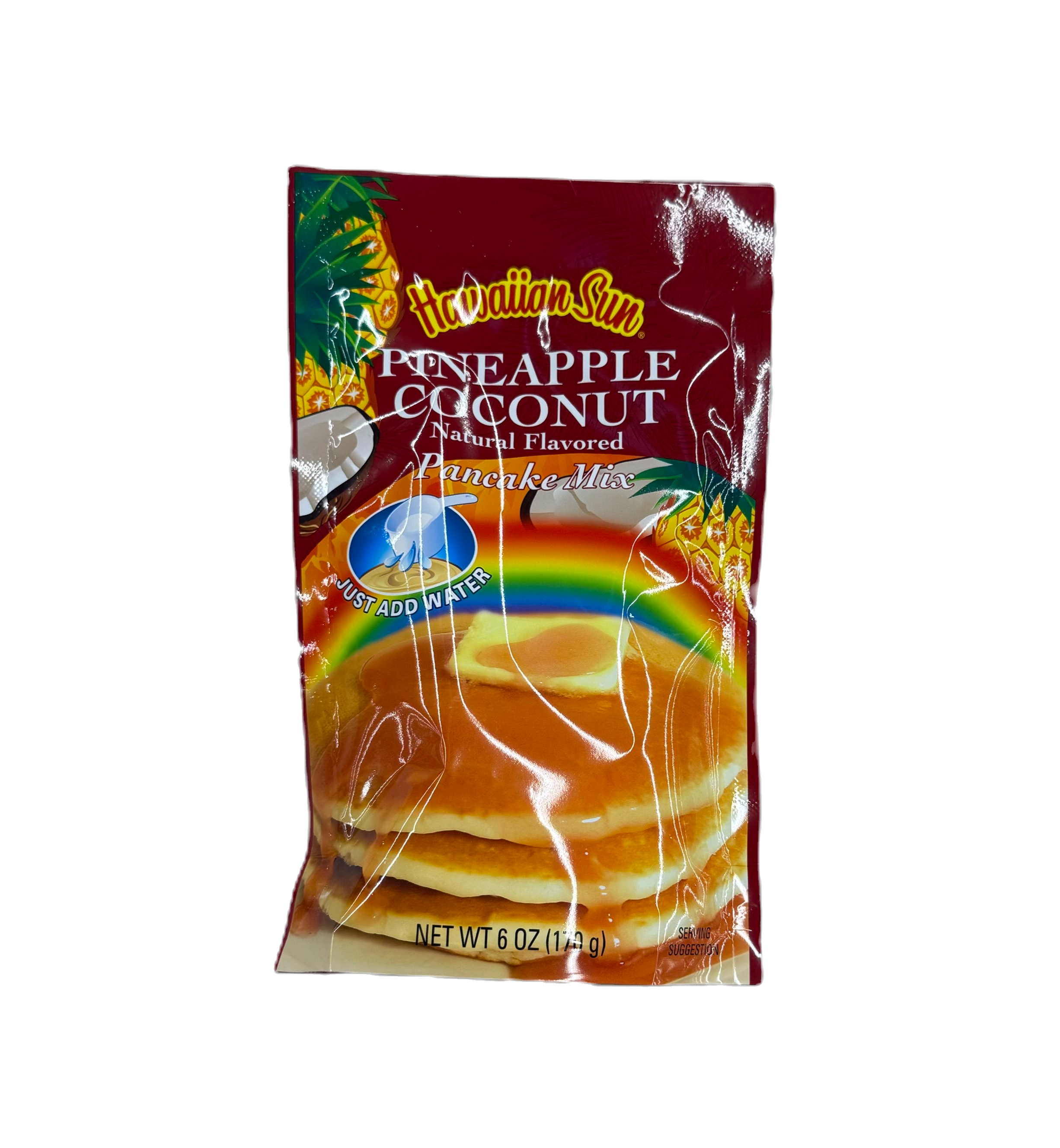 Hawaiian Sun Pineapple Coconut Pancake Mix 6oz.