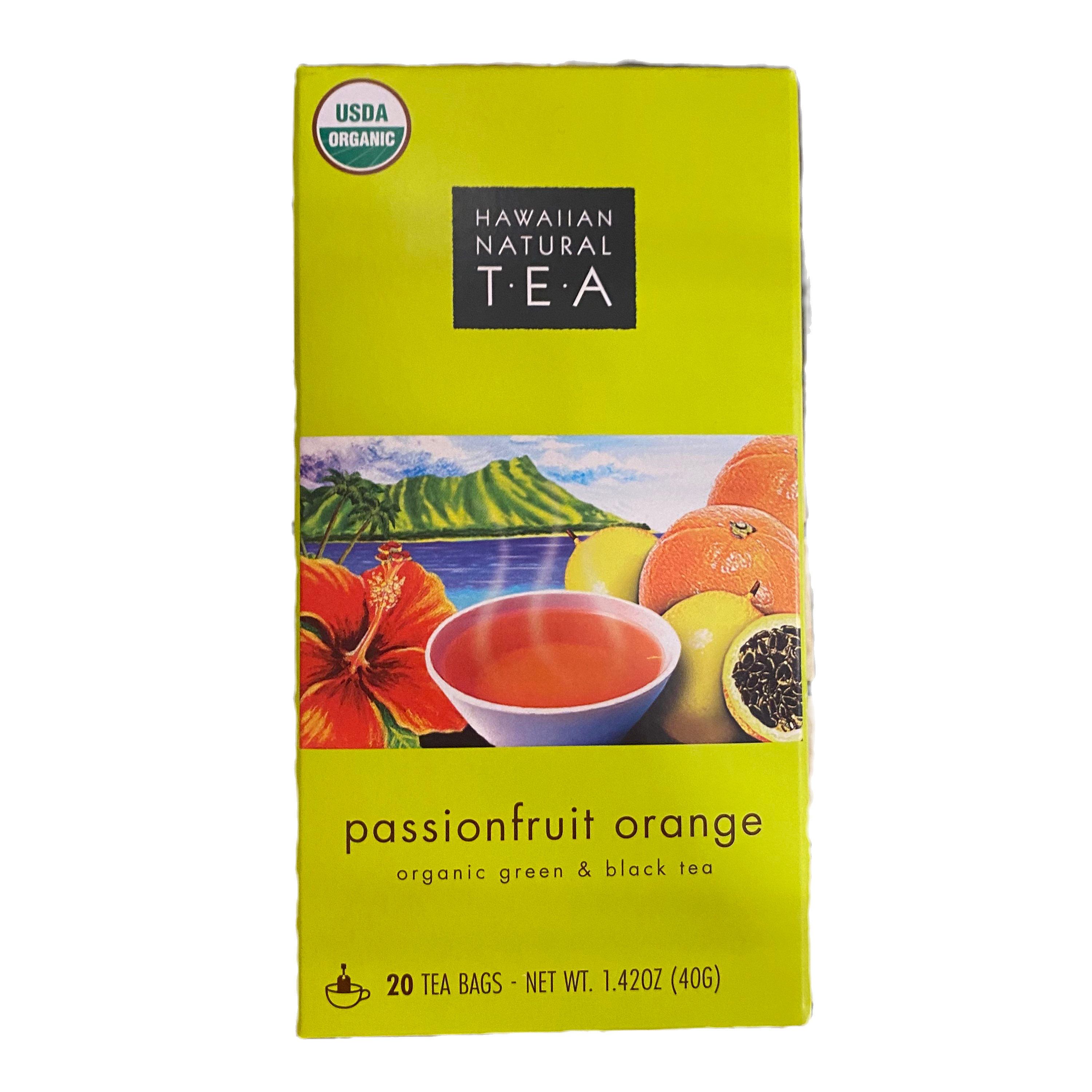 Hawaiian Natural Tea, Passionfruit Orange
