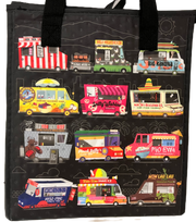 Food Truck Insulated Hawaiian Tote Bags