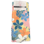 Hawaiian Colorful Flowers Kitchen 100% Microfiber Towel
