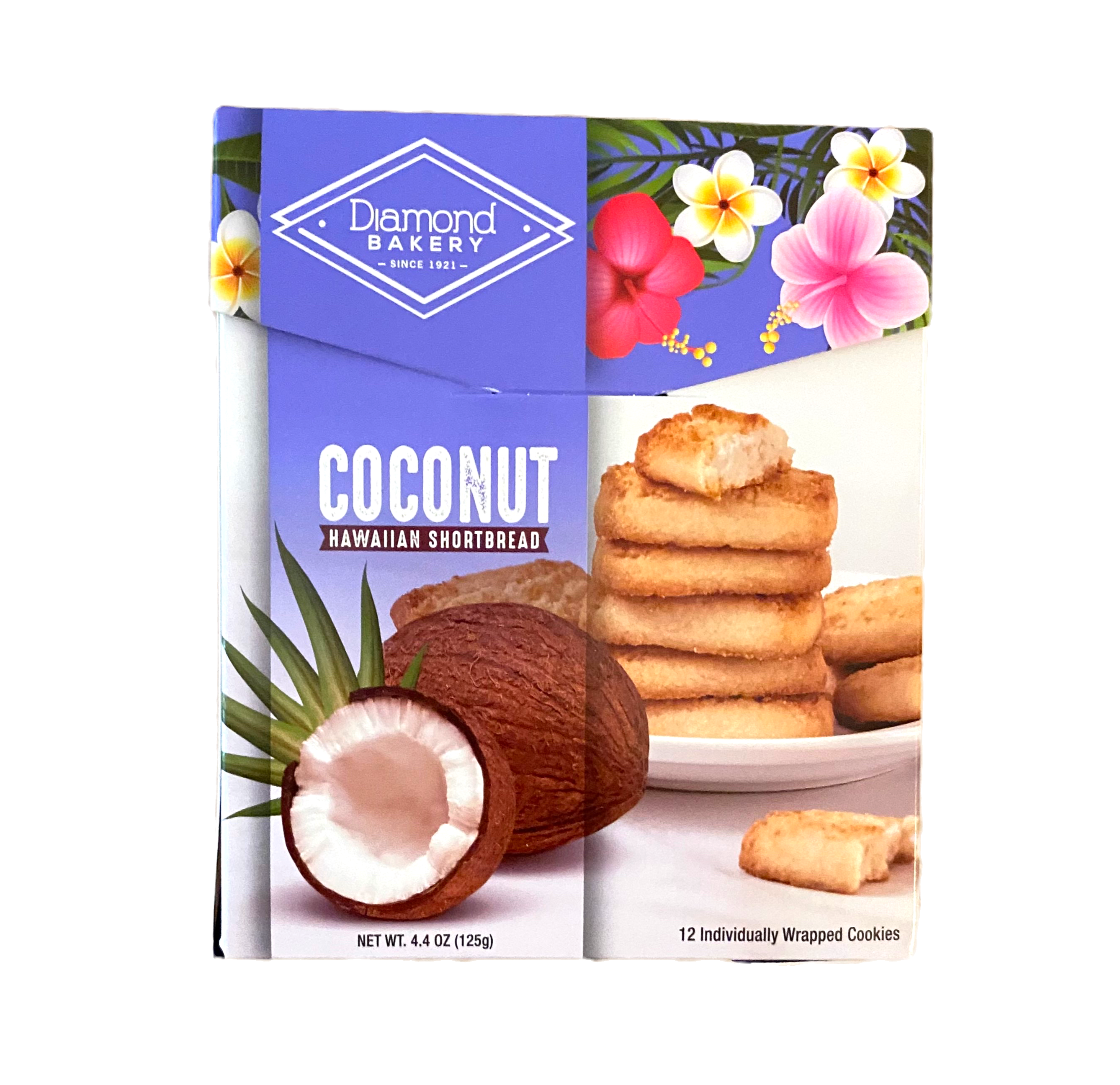 Diamond Bakery Hawaii Shortbread Coconut 4.4oz