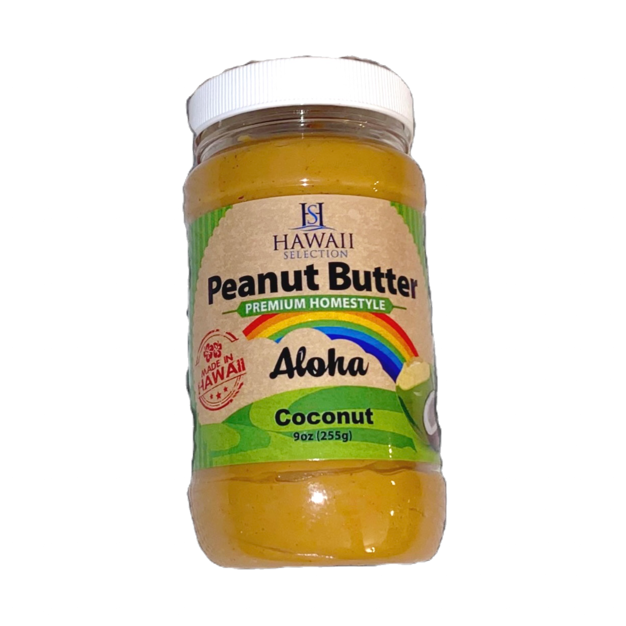 Hawaii Selection Peanut Butter Coconut 9oz