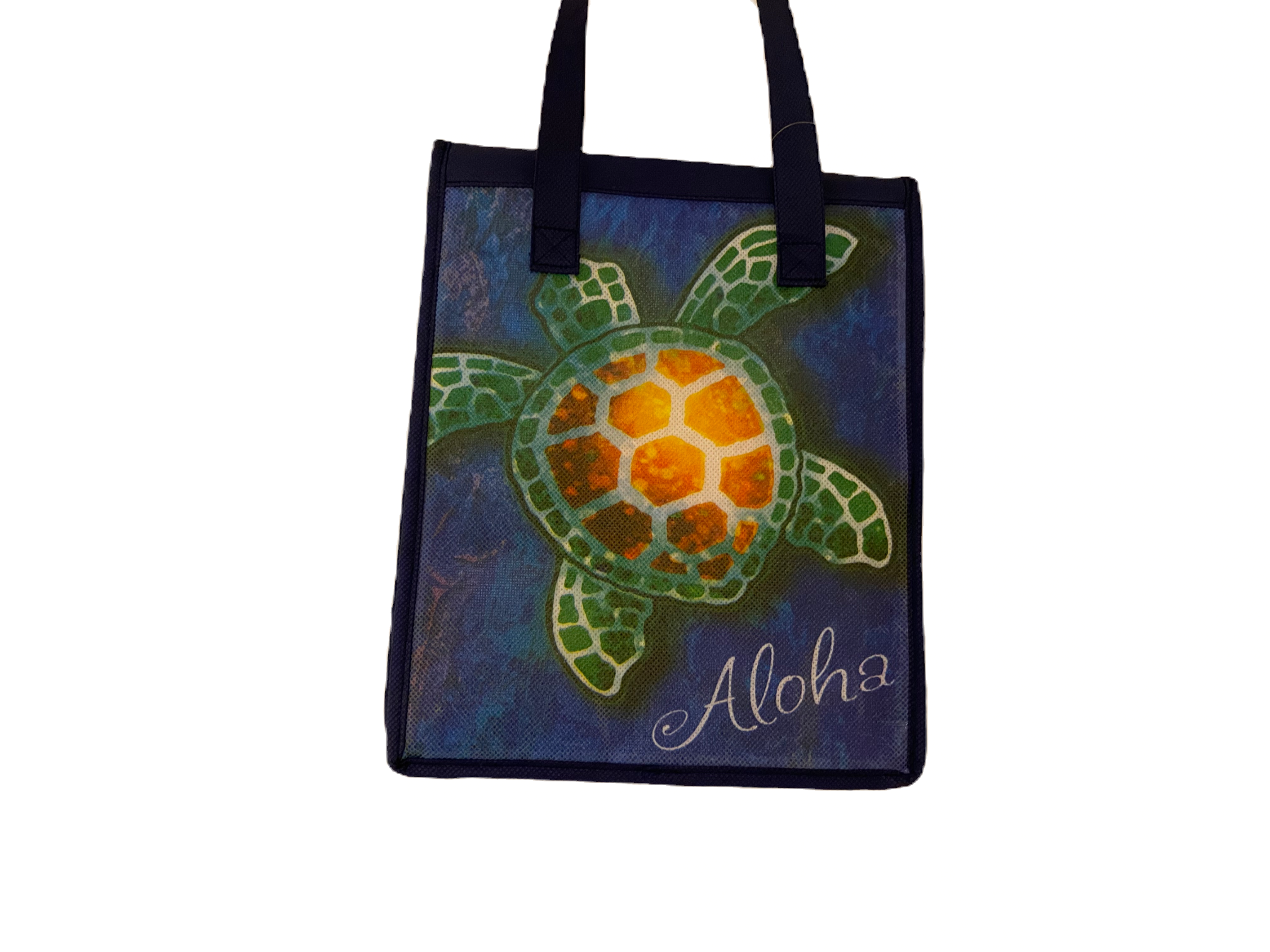 Insulated Aloha Turtle Hawaiian Tote Bag