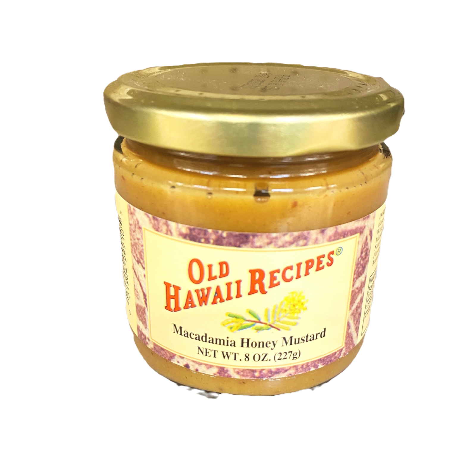 Old Hawaii Recipes Macadamia Honey Mustard 8 oz.