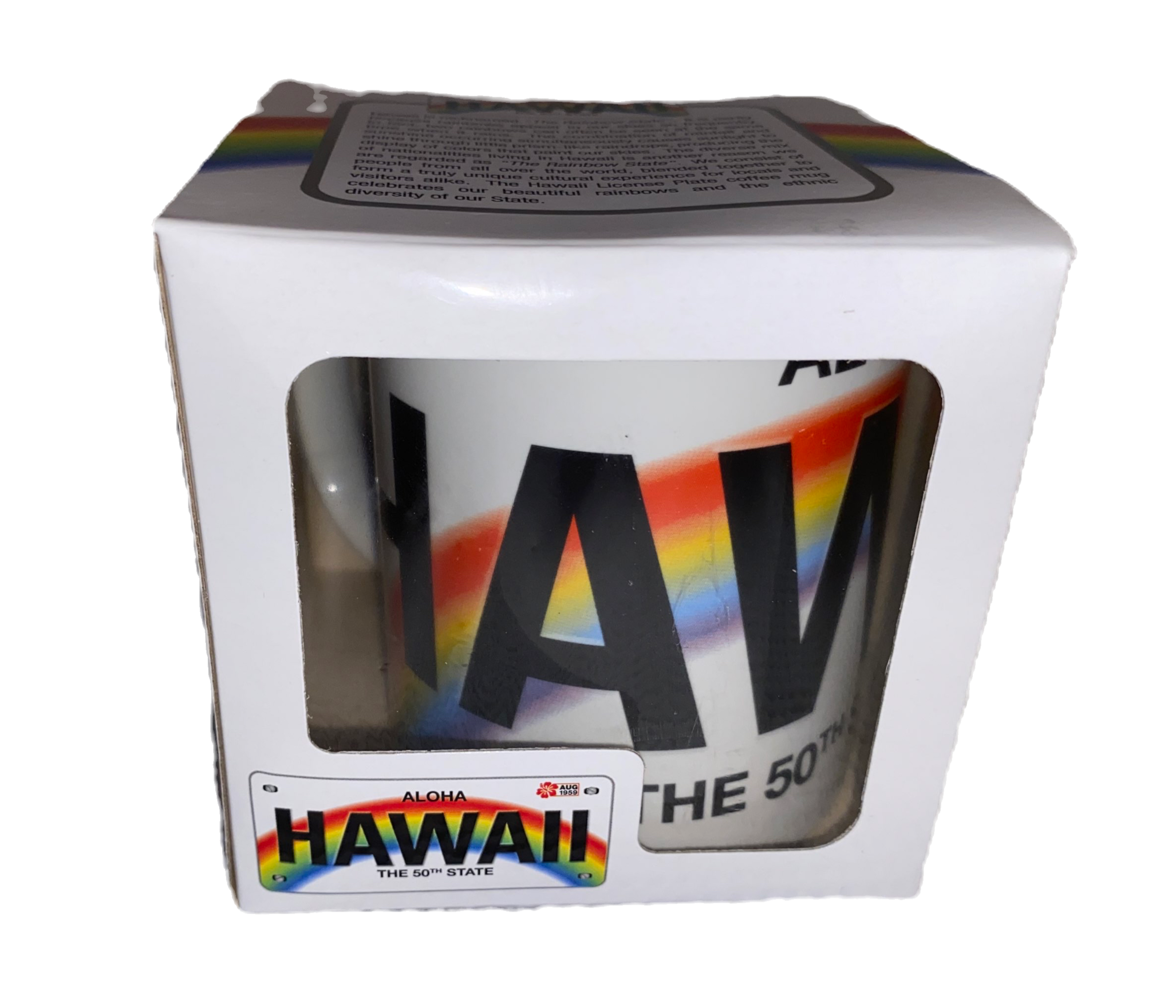 Hawaii License Plate Coffee Mug