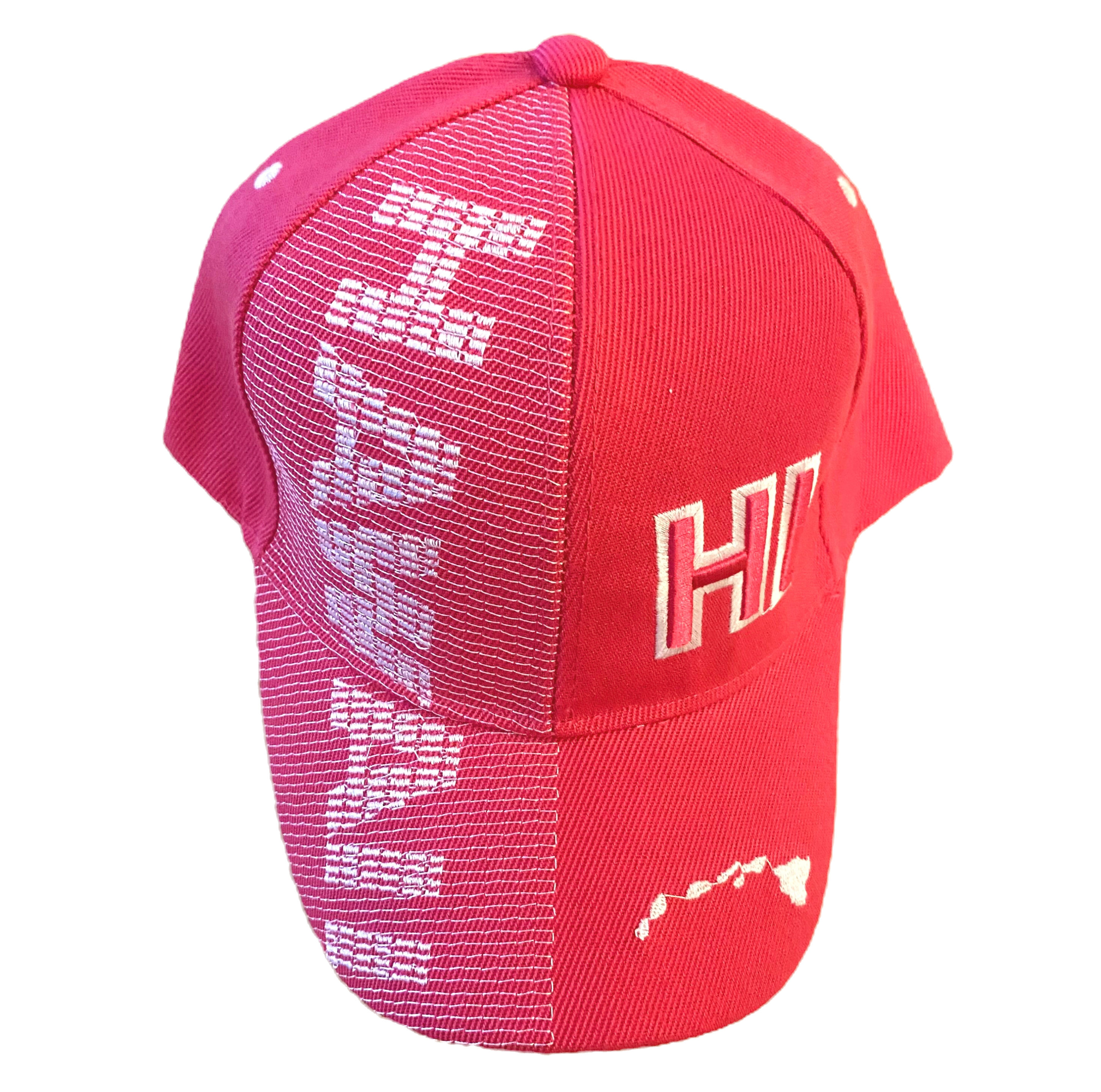 Hawaii HI Pink Hat