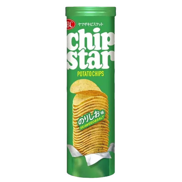 Chip Star Seaweed & Salt Potato Chips, Imported from Japan