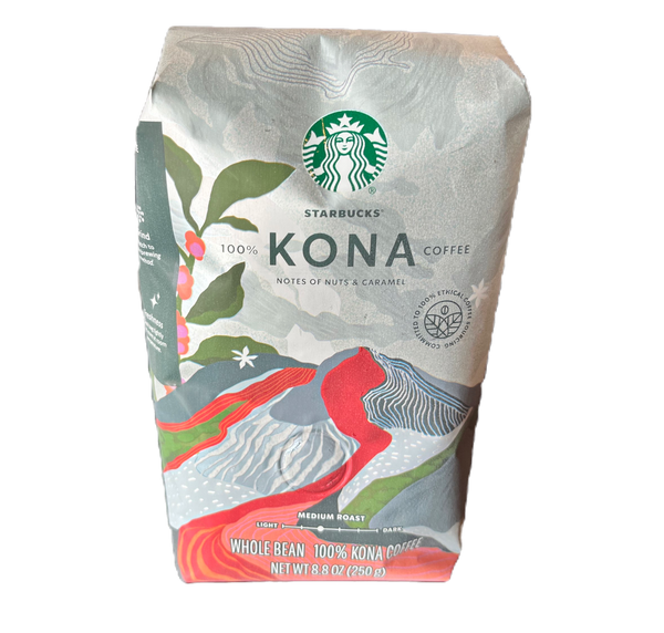 Starbucks Hawaii Collection 100% Kona Coffee Whole Bean 8.8oz Starbucks Hawaii Collection 100% Kona Coffee Whole Bean 8.8oz