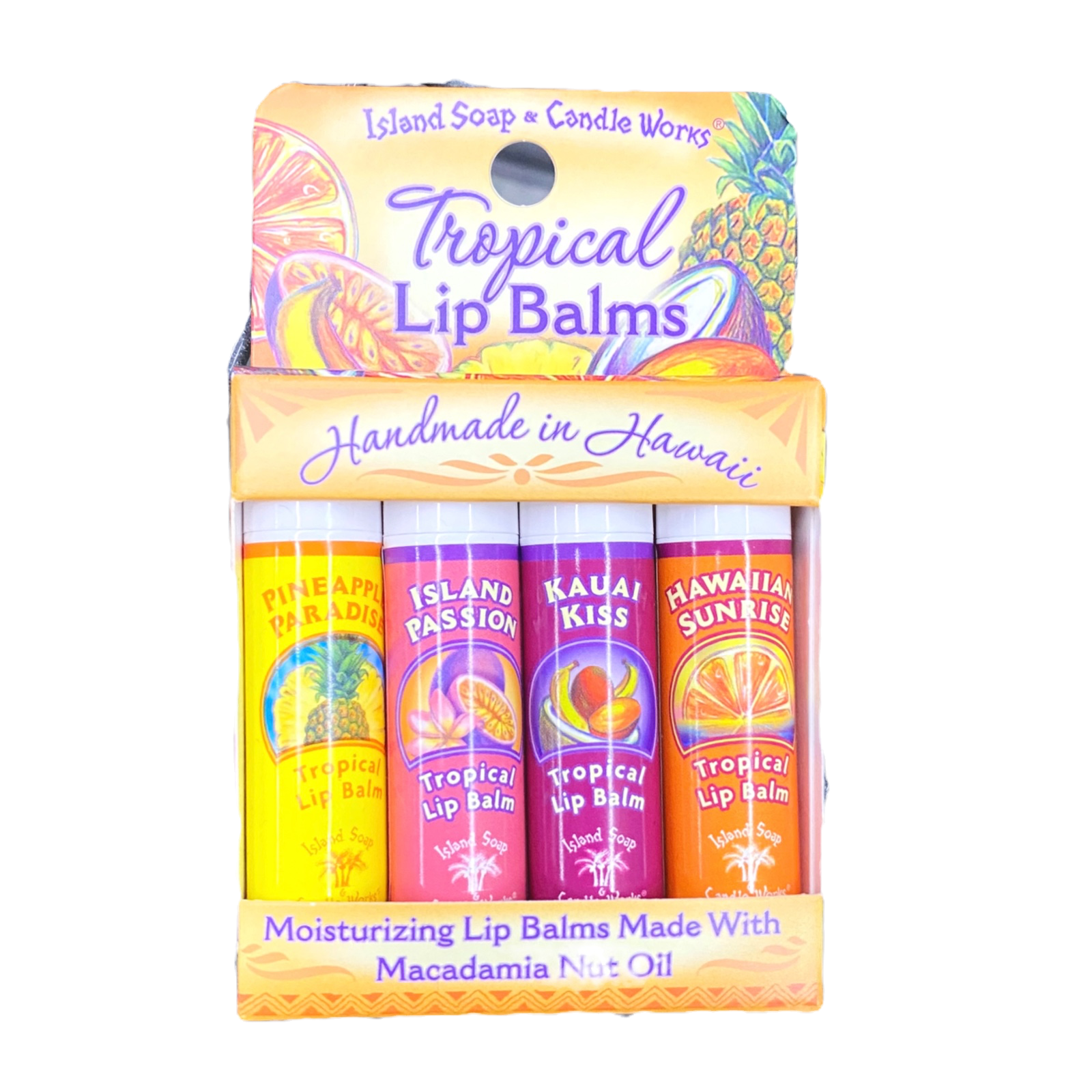 Island Soap & Candleworks Lip Balm Sticks Sample Pack 🌿💋