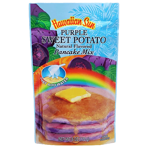 Hawaiian Sun Purple Sweet Potato Pancake Mix 6oz.