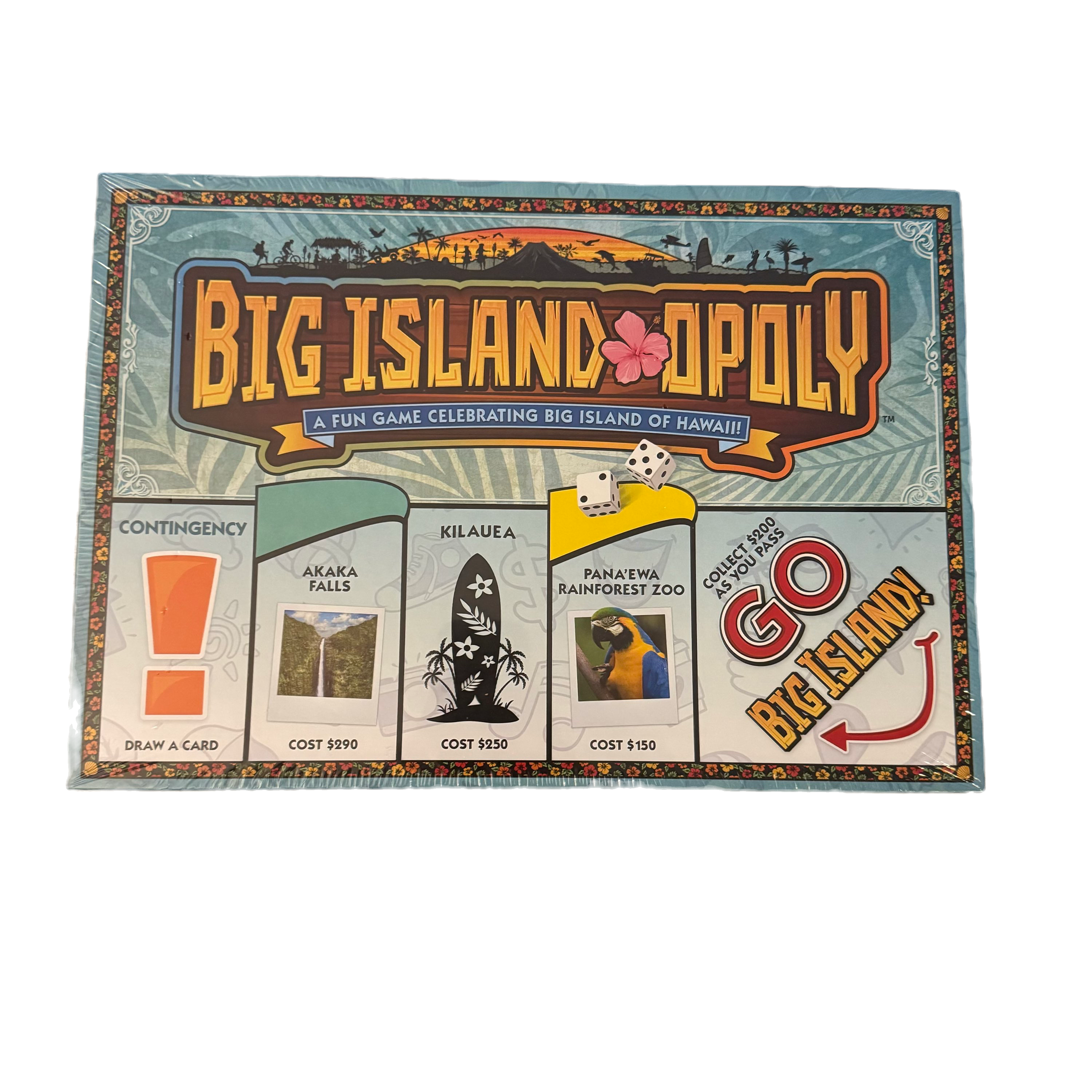 Big Island-opoly Boardgame, a Monopoly Game