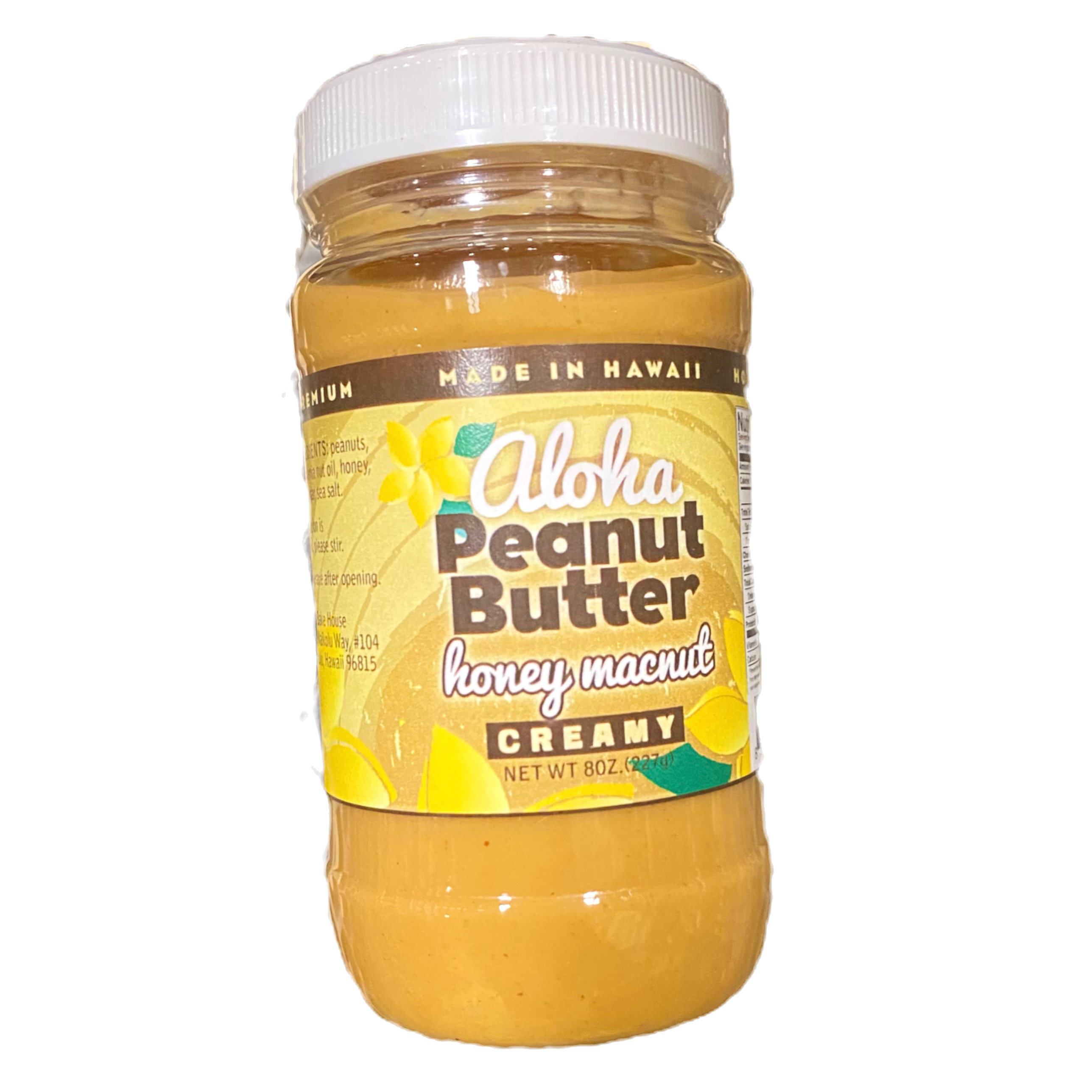 Hawaii Selection Peanut Butter Creamy Honey Macnut 9oz