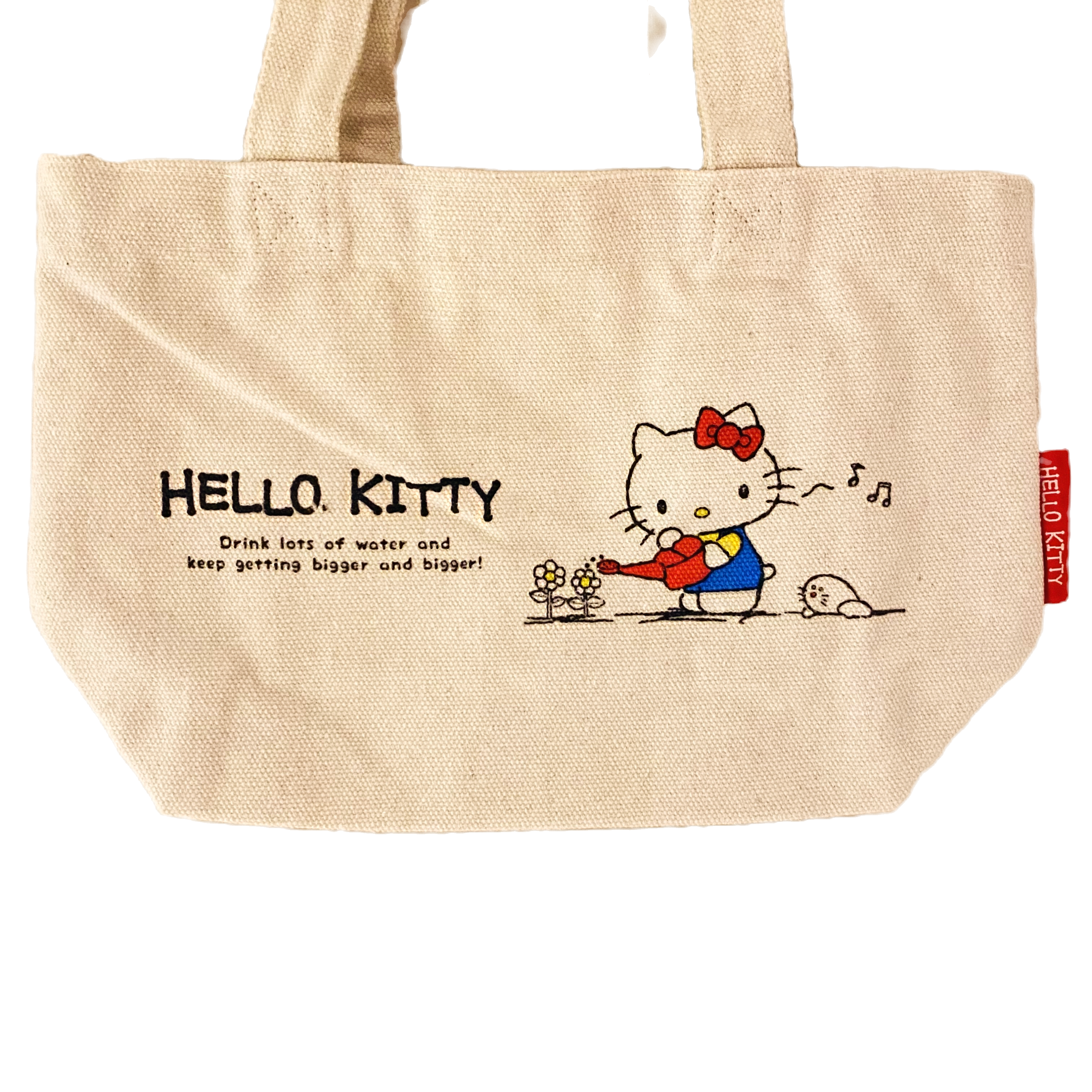 Hello Kitty Watering Flowers Tote Bag, from Japan